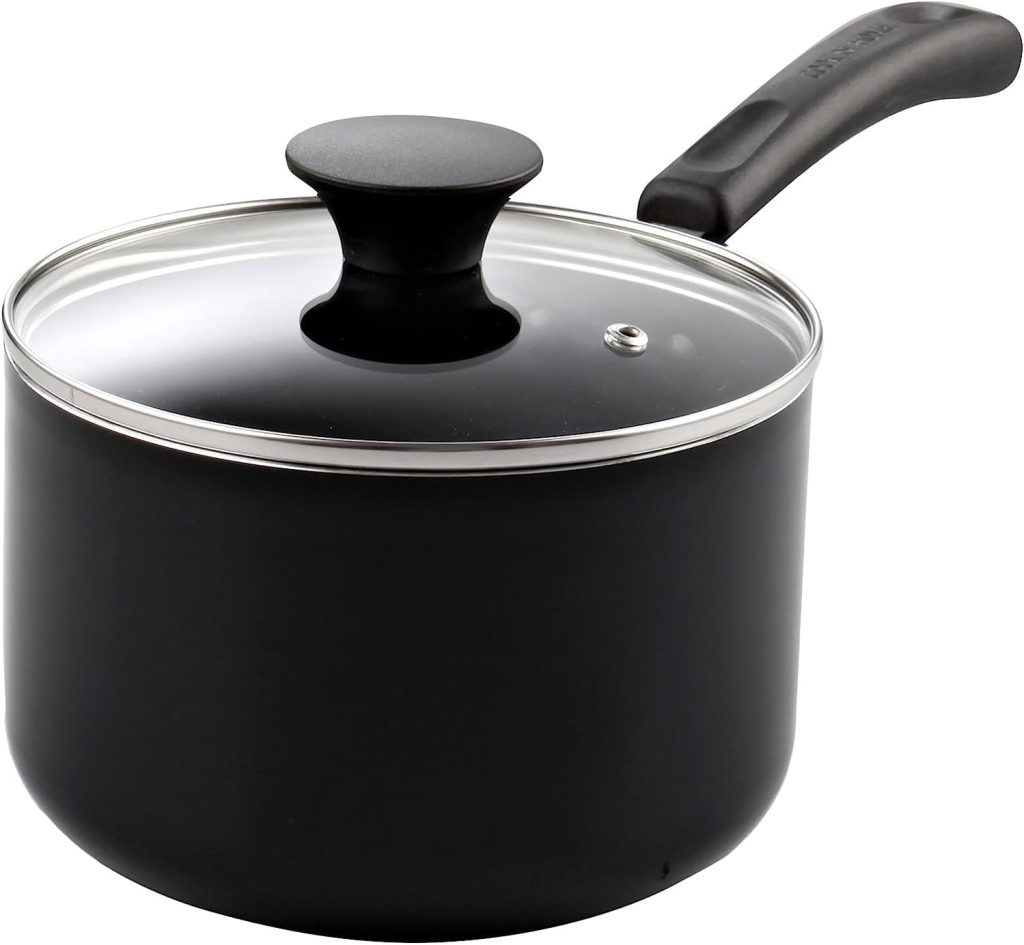 Nonstick Sauce Pan with Lid, 3-Quart