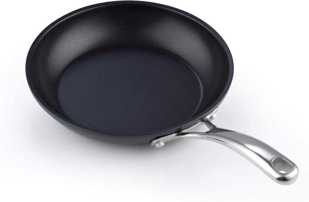 Hard Anodized Nonstick Fry Saute Omelet Pan, 8-inch