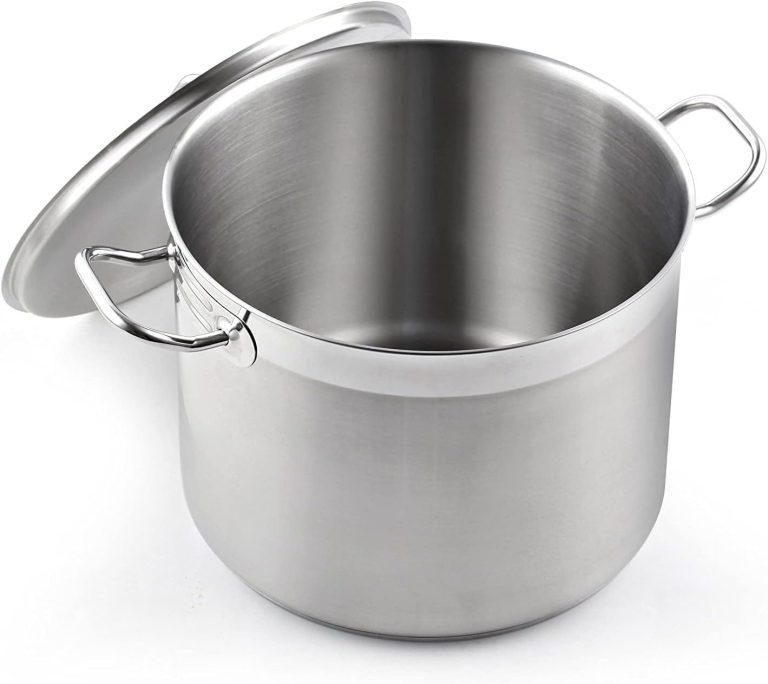 Stainless Steel Stockpot, 8-Quart