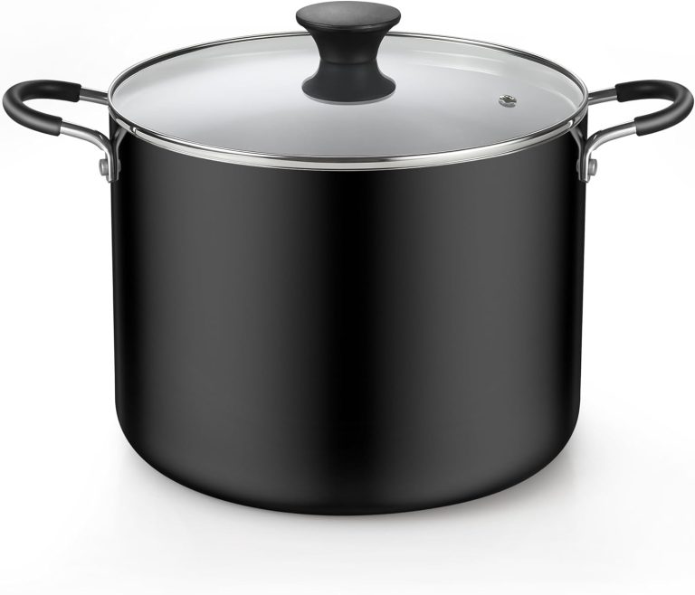 Nonstick Stockpot With Lid, 10.5 Quart