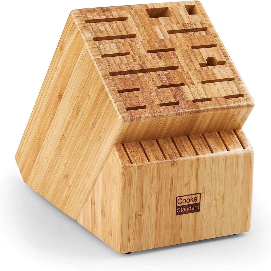 Bamboo Knife Storage Block, 25 Slot