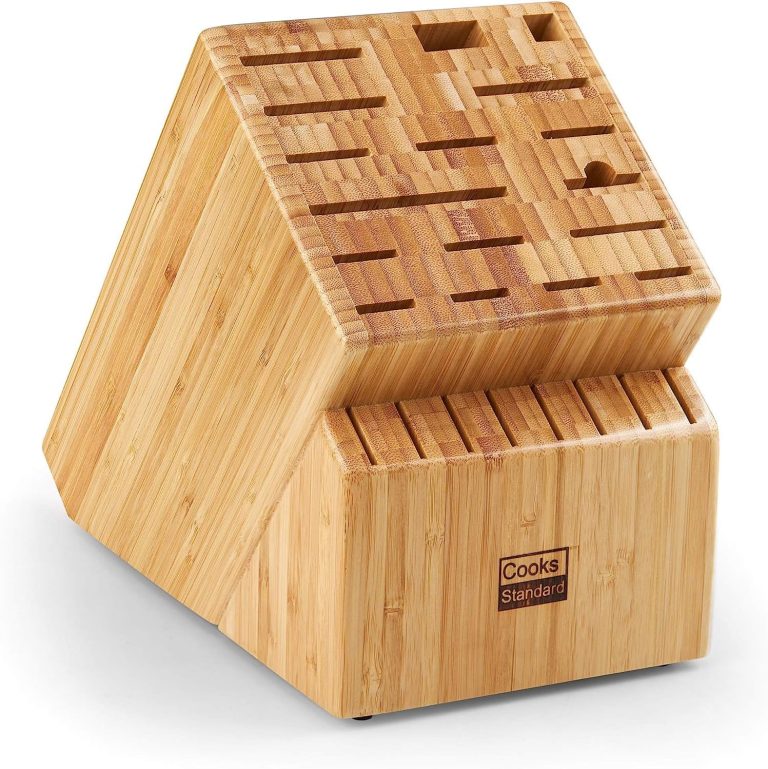 Bamboo Knife Storage Block, 25 Slot