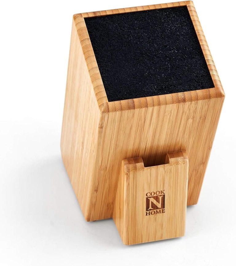 Bamboo Universal Knife Storage Block