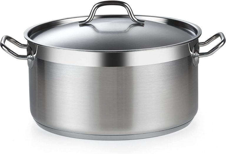 Stainless Steel Dutch Oven with Lid, 9-Quart