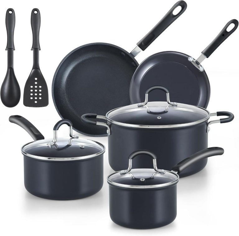 Hard Anodized Nonstick 10-Piece Cookware Set