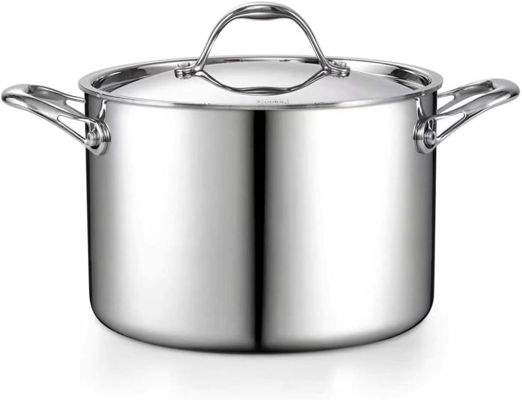 Multi-Ply Clad Sainless Steel Stockpot, 8-Quart