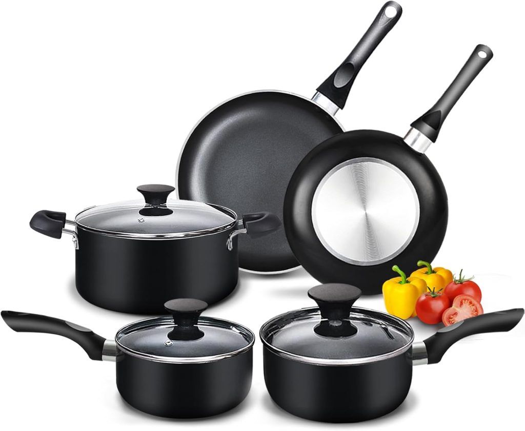 Nonstick 8-Piece Cookware Set