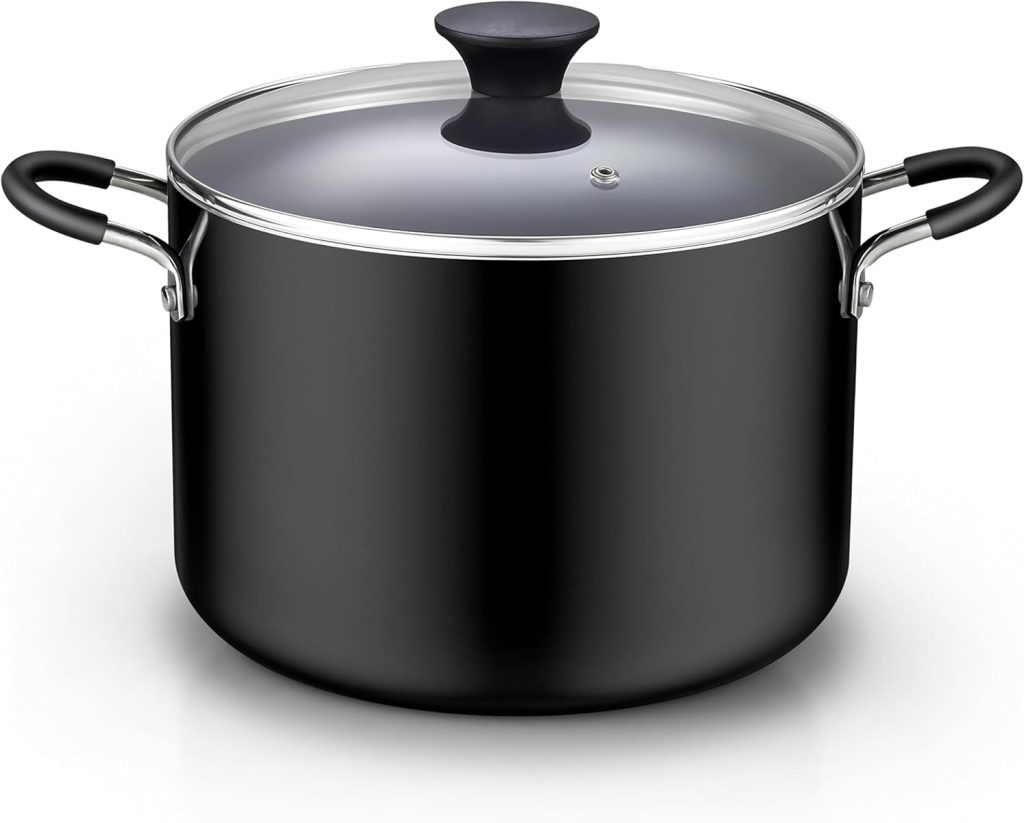 Nonstick Stockpot with Lid 8-Quart