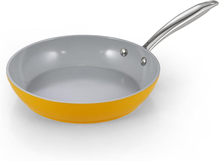 Nonstick Frypan, 9.5-Inch, Yellow