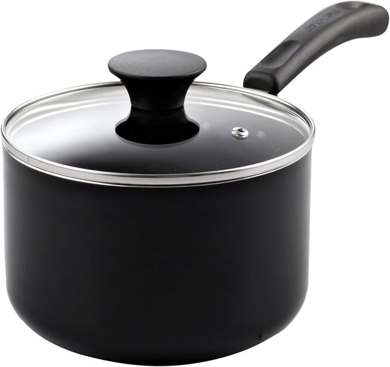Nonstick Sauce Pan with Lid, 1 Quart