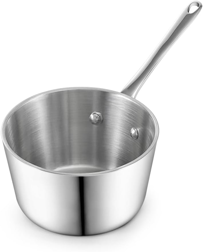 Multi-Ply Clad Stainless Steel Butter Warmer, 0.16QT