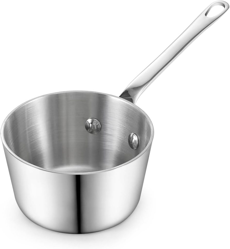 Multi-Ply Clad Stainless Steel Butter Warmer, 0.3QT