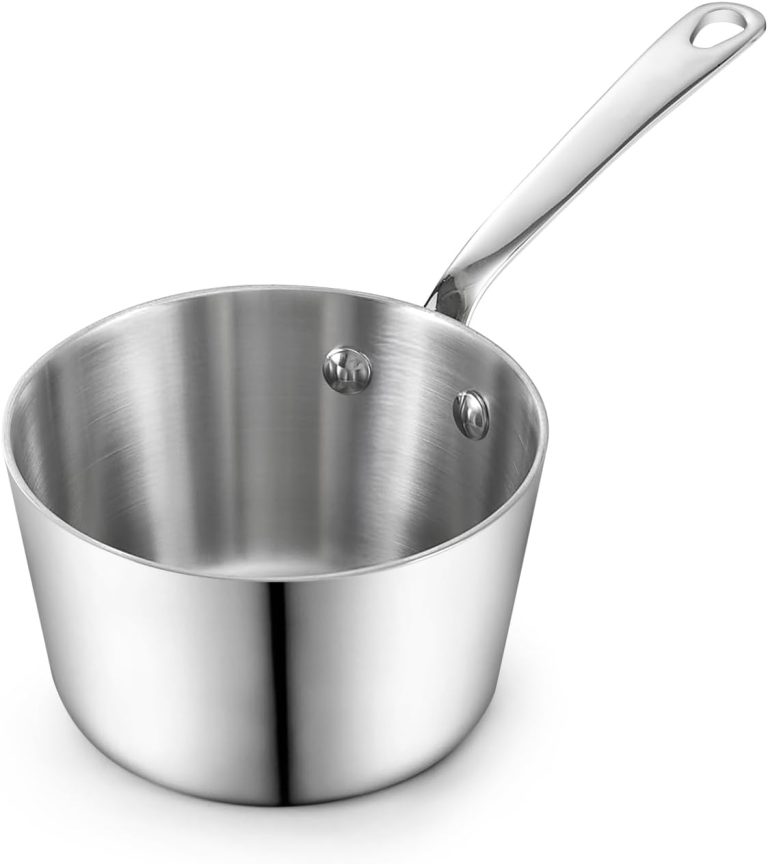 Multi-Ply Clad Stainless Steel Butter Warmer, 0.5QT