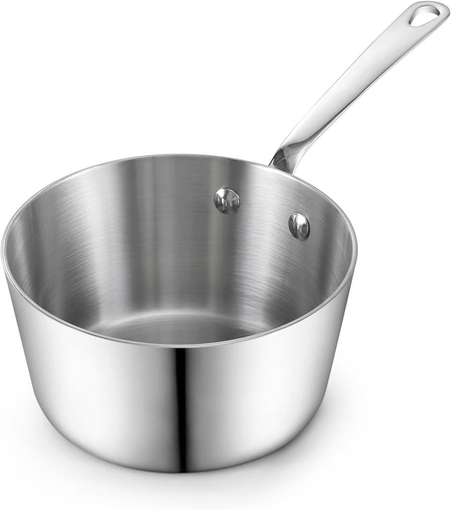 Multi-Ply Clad Stainless Steel Butter Warmer, 0.78QT