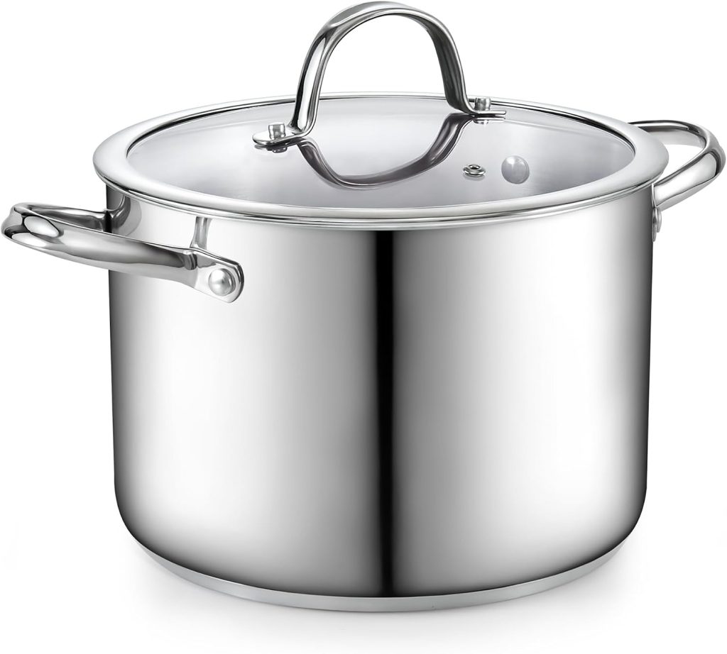 Stainless Steel Stock Pot 8 Quart